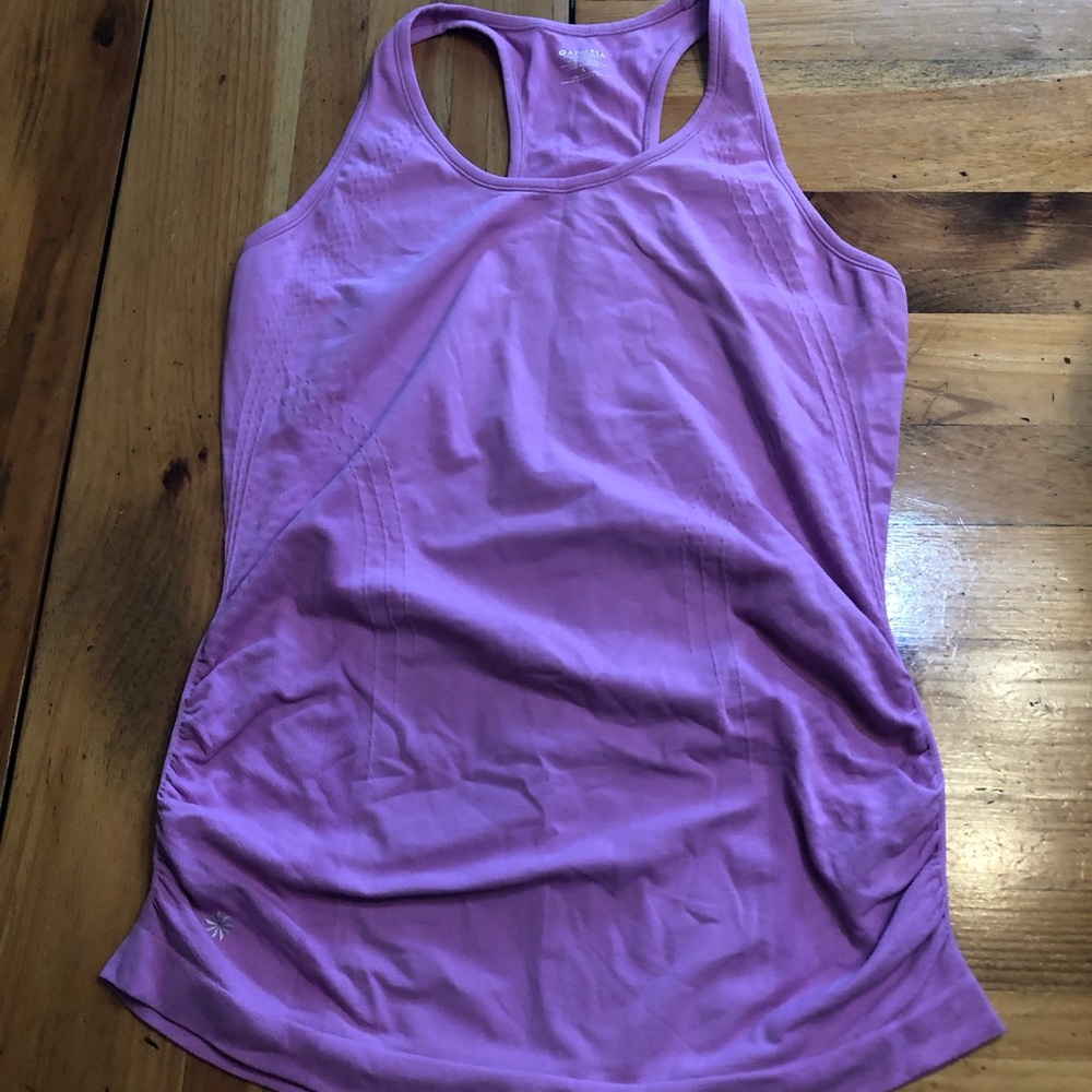 Athleta women’s shirt size large maternity summer comfort tank